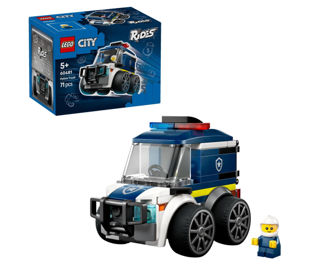 LEGO CITY 60481 Pojazdy — ciężarówka policyjna - 1473491 - zdjęcie 2